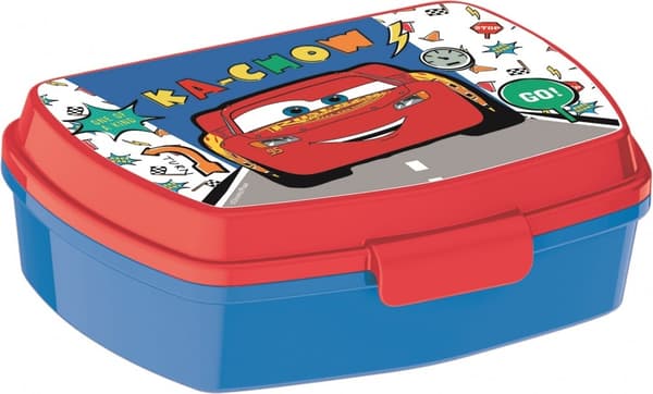 Disney Cars Ka-Chow rolig plastmatlåda