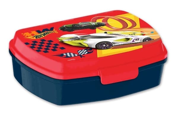 Rolig plastsandwichlåda Hot Wheels