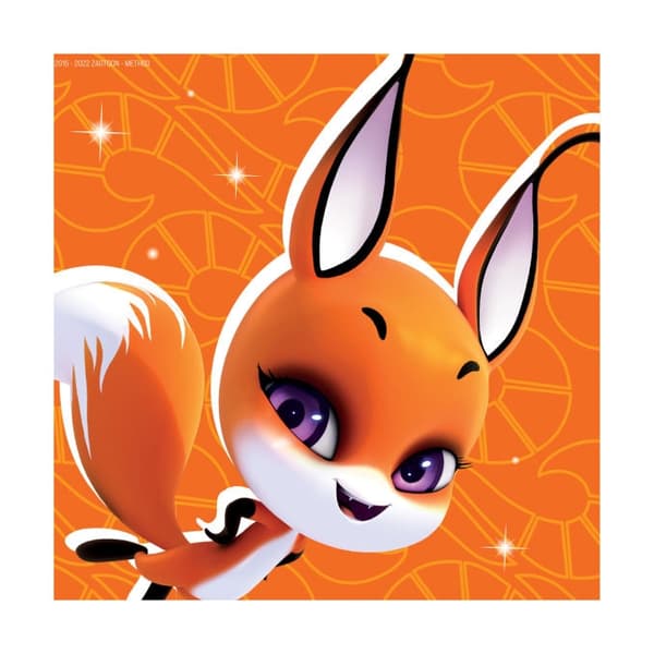 Miraculous Ladybug Kwami servetter 16 st 33x33 cm