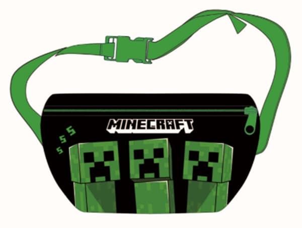 Minecraft midjeväska 22 cm