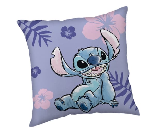 Ohana velourkuddfodral 40x40 cm - Disney Lilo och Stitch