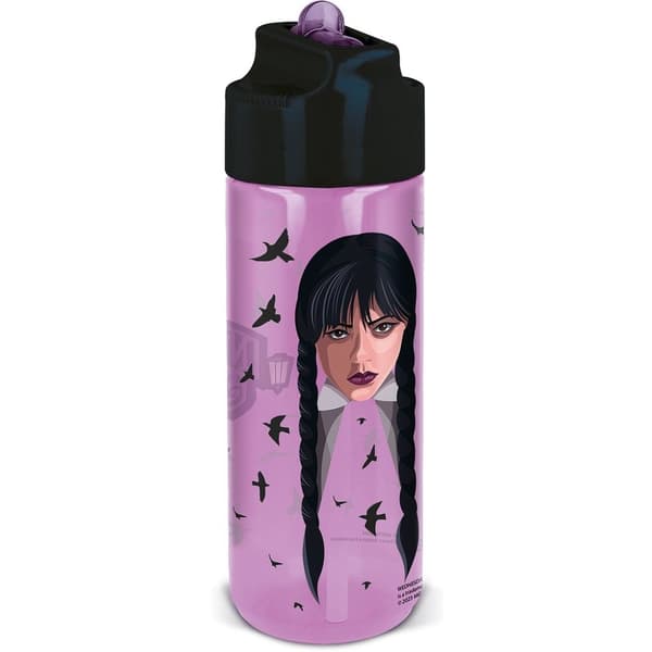 Wednesday Nevermore Academy Hydro plastflaska 540 ml