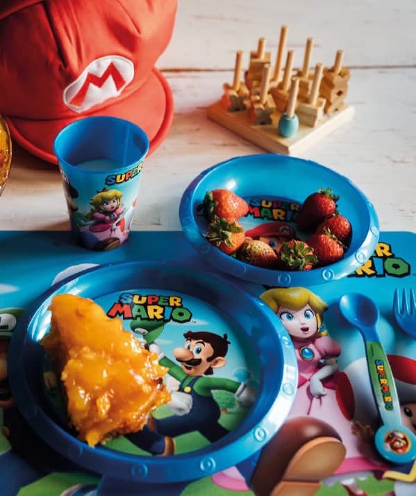 Super Mario plastmatset