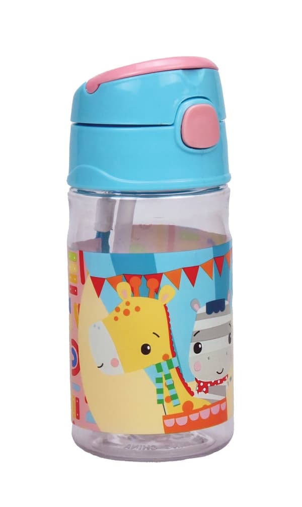 Fisher-Price djur plastflaska med krok 350 ml