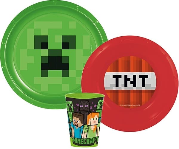 Minecraft plastservis, set