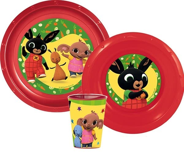 Bing middagset, plastset