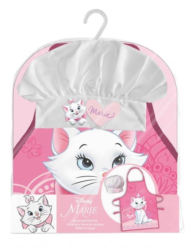 Disney Marie Whiskers barnförkläde 2-delat set