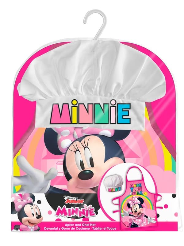 Barnförkläde i två delar med Disney Minnie Smile
