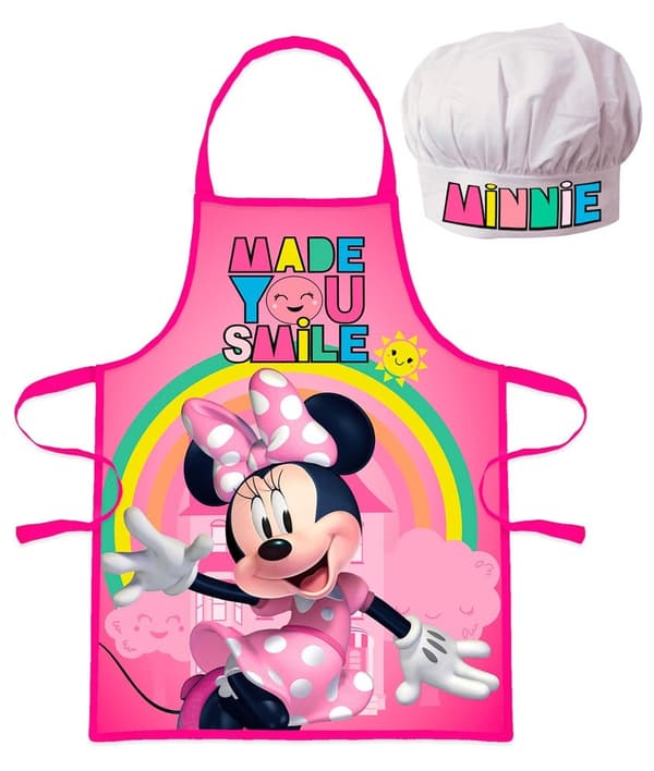 Barnförkläde i två delar med Disney Minnie Smile