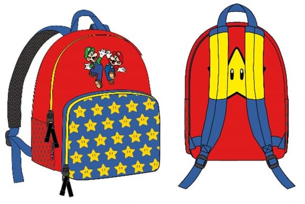 Super Mario ryggsäck, väska 28 cm