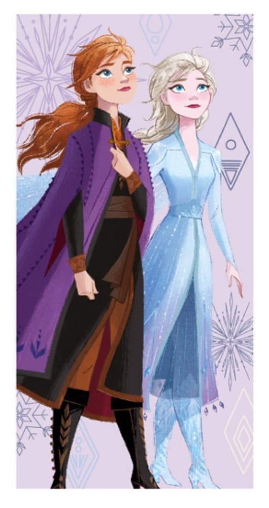 Disney Frost Magisk Badhandduk, Strandhandduk 70x137 cm (Snabbtorkande)