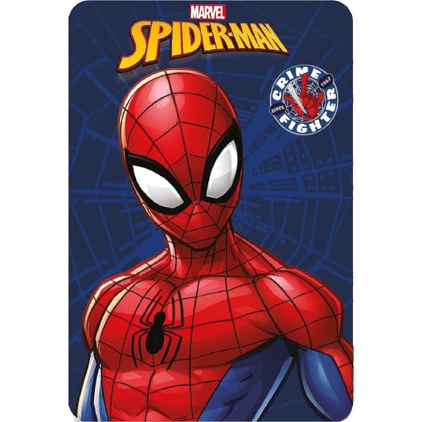 Spiderman Crime Fighter polar fleece filt 100x140 cm