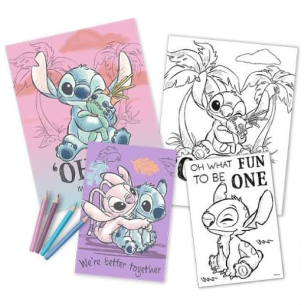 Lilo och Stitch färgläggningsset från Disney