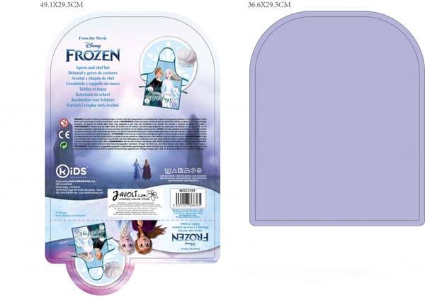 Disney Frost Änglarnas Jul Förkläde för Barn - 2-delat Set