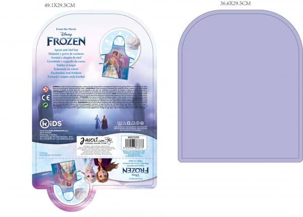 Disney Frozen barnförkläde i 2-delarsset