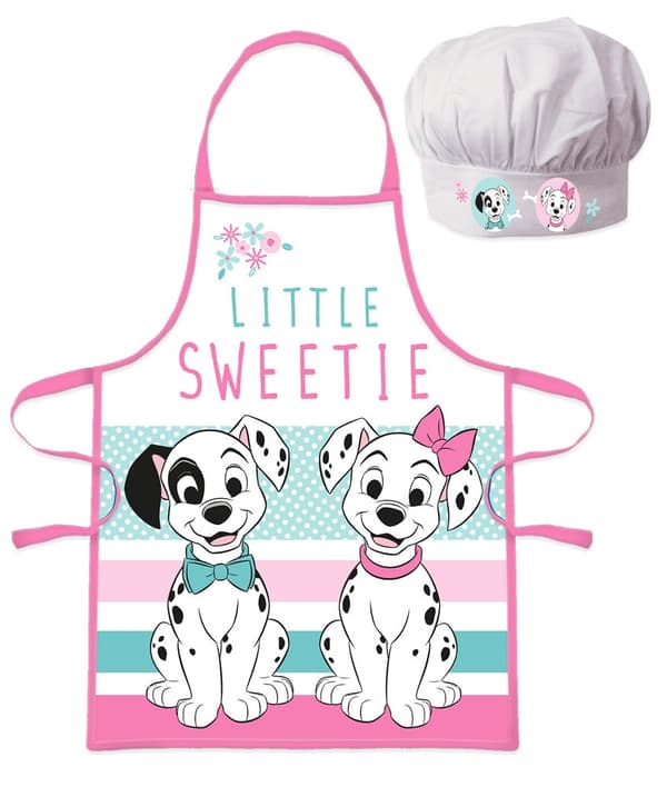 Barnförkläde 2-delat set med Disney 101 Dalmatiner Little Sweetie