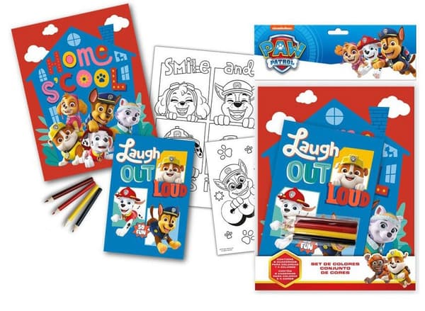 Målarset med Paw Patrol