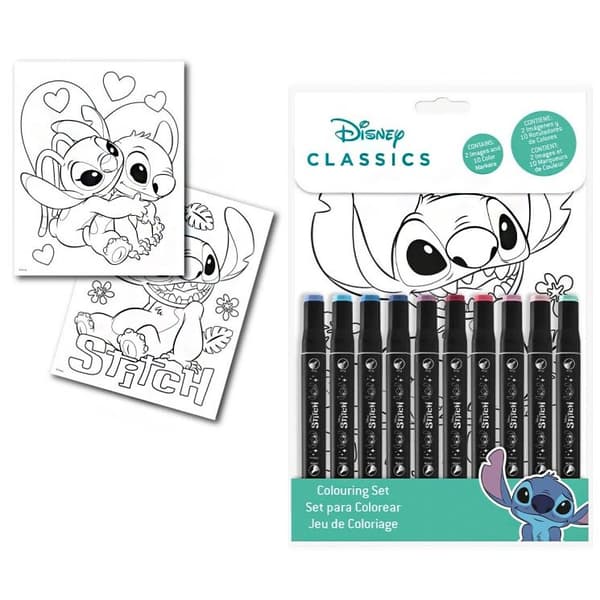 Disney Lilo och Stitch magiska siffermålbok