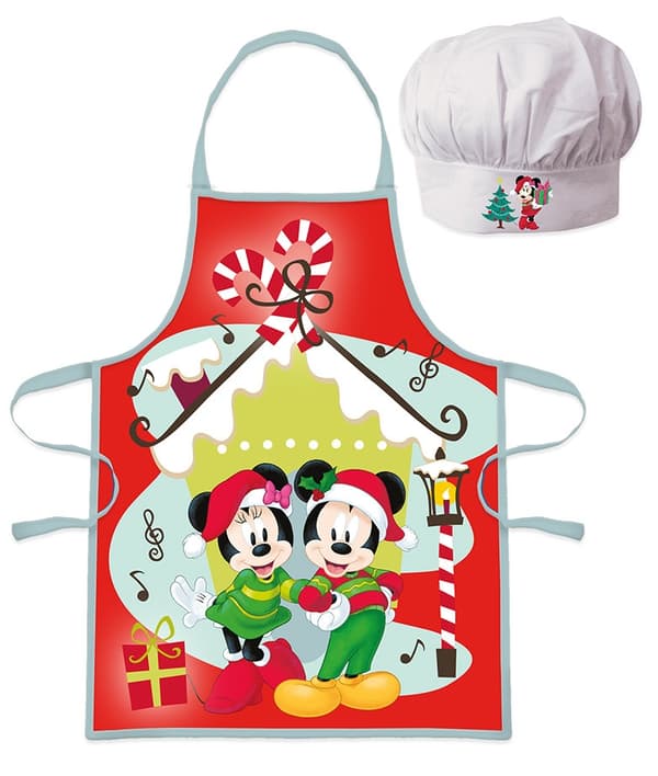 Disney Minnie och Mickey Jul Barnförkläde 2-delat Set