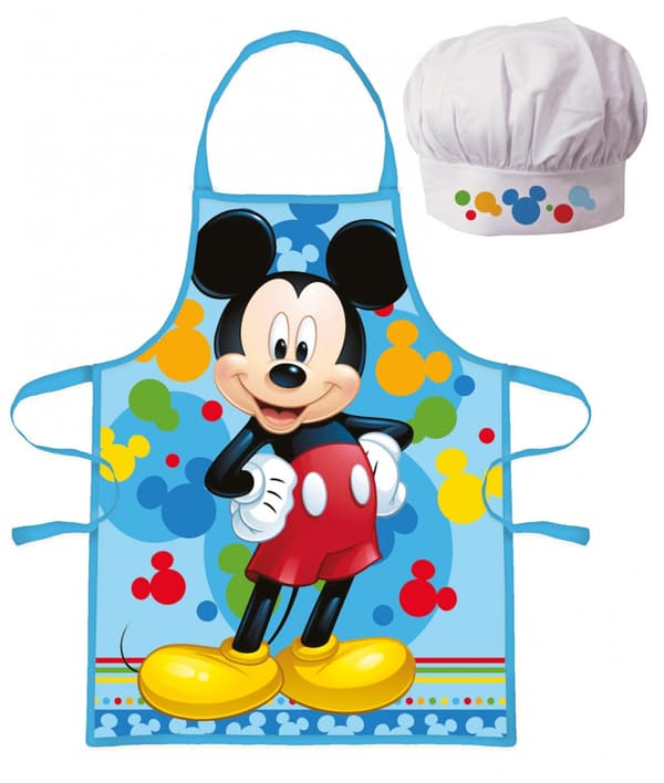 Barnförkläde i två delar med färgglada leenden av Disney Mickey