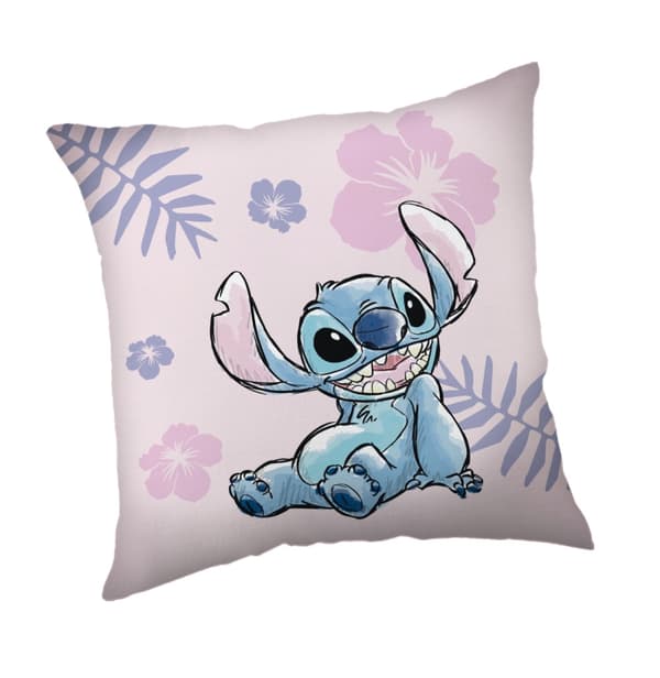 Disney Lilo och Stitch dekorativ kudde 35x35 cm, rosa