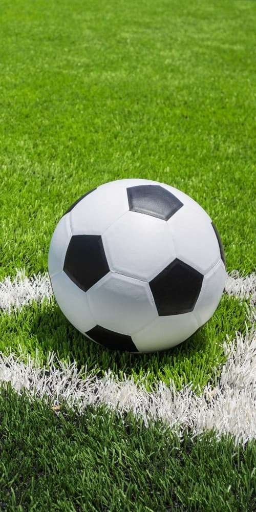 Fotboll Corner badhandduk, strandhandduk 70x140 cm