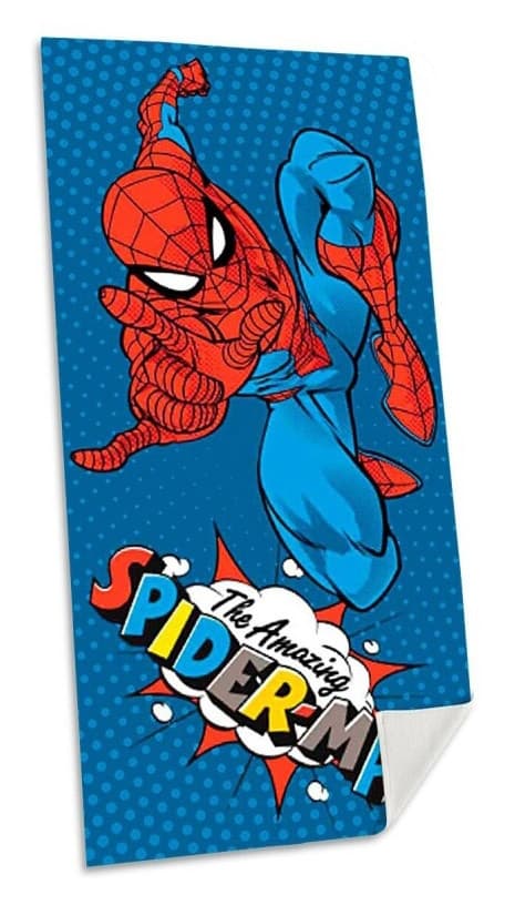 Spiderman badhandduk, strandhandduk 70x140 cm, Amazing