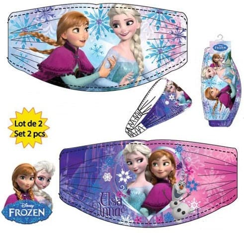 Disney Frozen 2-delars Hårband Set