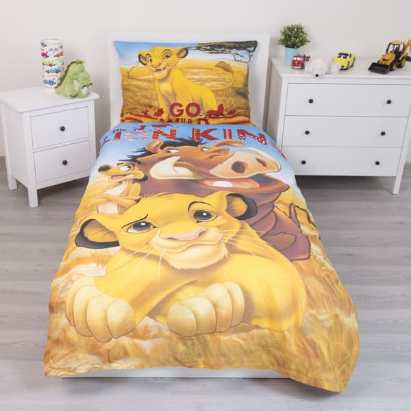 Disney Lejonkungen Pride Lands Trio sängset 140x200 cm, 70x90 cm