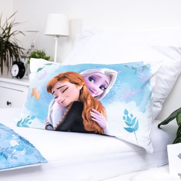 Bäddset för barn med Disney Frozen - Nature is Magical, 100×135 cm, 40×60 cm