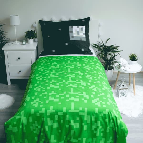 Minecraft Sssleep Tight sängkläder set 140×200 cm, 70×90 cm