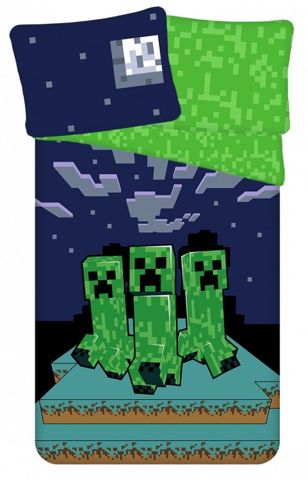 Minecraft Sssleep Tight sängkläder set 140×200 cm, 70×90 cm