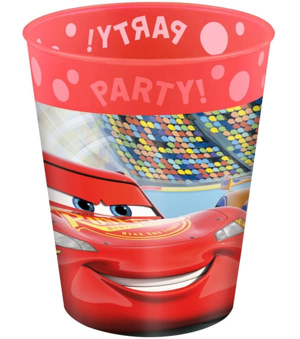 Disney Cars Arena Race mikropremium plastmugg 250 ml