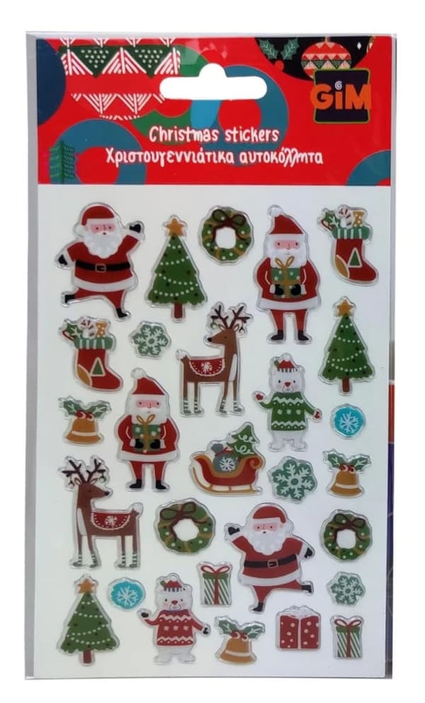 PVC-klistermärke julmotiv