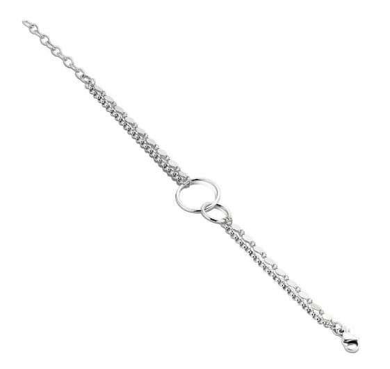Victoria Silverfärgad Hängande Armband