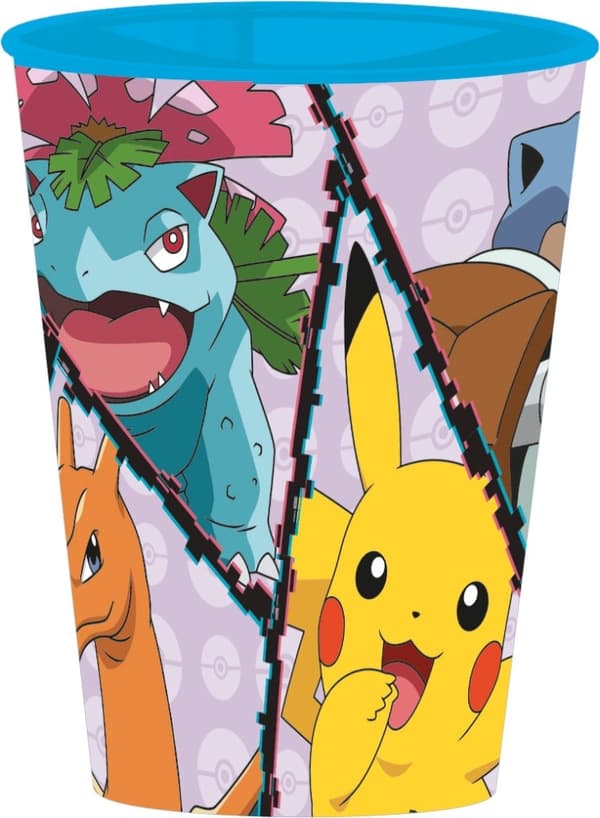 Pokémon glas, plast 260 ml