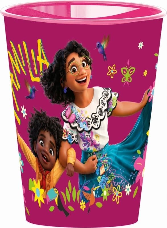 Disney Encanto glas, plast 260 ml