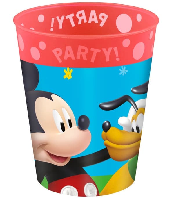 Mikytäpp koppar 250 ml - Disney Mickey Rock the House i mikro premium plast
