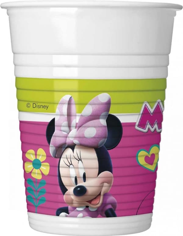 Disney Minnie Happy Helpers plastmuggset 8 st 200 ml