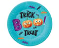 Miniatyrbilde 1 av 3: Boo Halloween pappers tallrikar, set om 6, 18 cm
