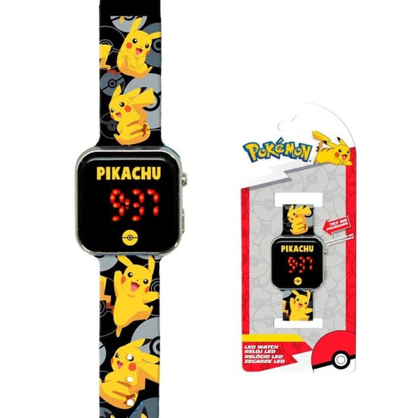 Pikachu digital LED-klocka från Pokémon
