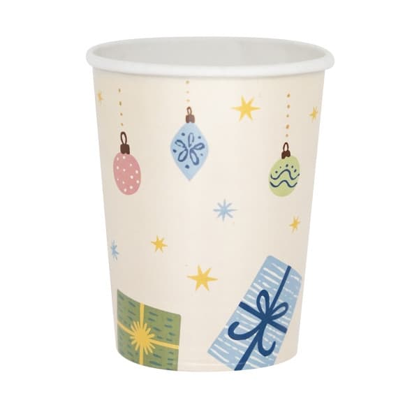 Julskogen Pappmuggar 8 st 250 ml