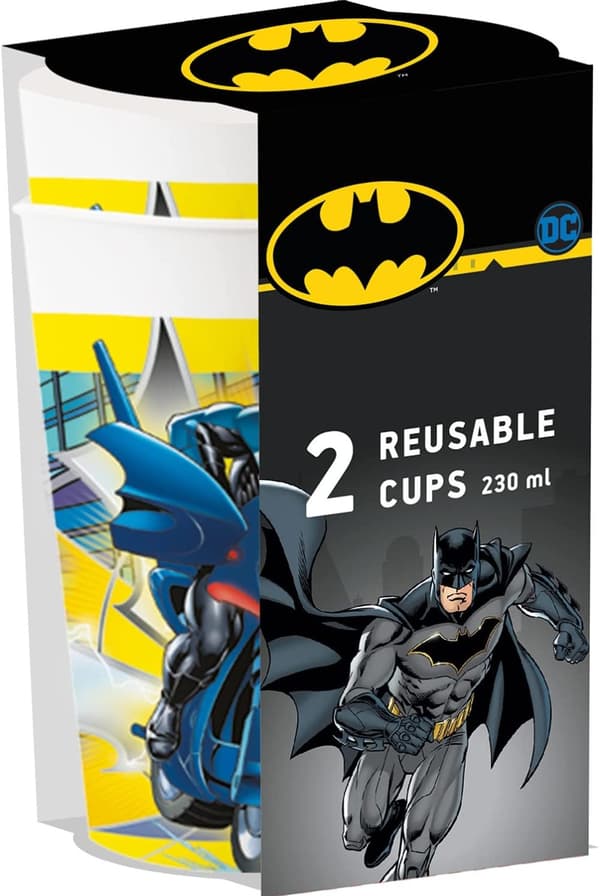 Batman Rogue Rage plastmugg 2-pack 230 ml