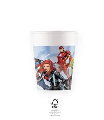 Pappersmugg Avengers Infinity Stones 8 st 200 ml FSC