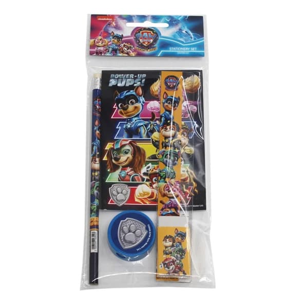 Paw Patrol Power Up 5-delars skrivset