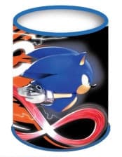 Sonic the Hedgehog metallpennhållare - 10,5 cm