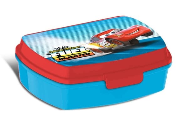 Rolig plastsandwichlåda med Disney Cars motiveringar