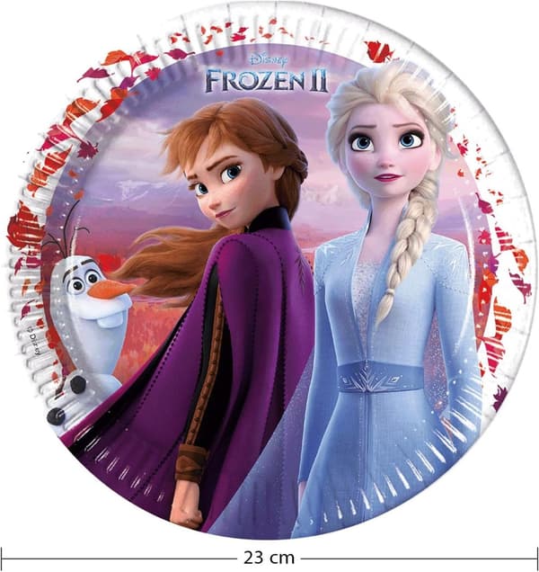 Disney Frost toalettpapper tallrikar 8 st 23 cm FSC