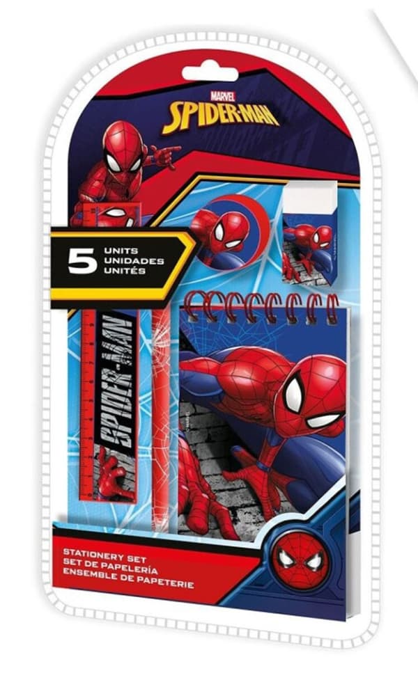 Spiderman väggstationärset 5 delar