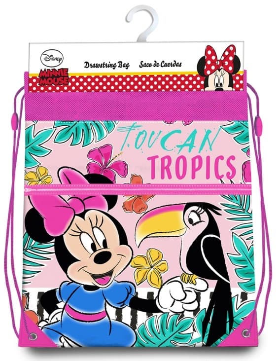 Minnie sportväska från Disney, gympåse 40 cm
